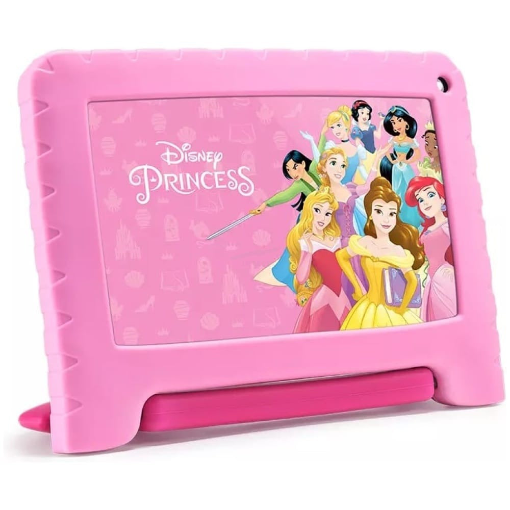Tablet para niños Princesas Multilaser kids 7'' 2GB+32GB