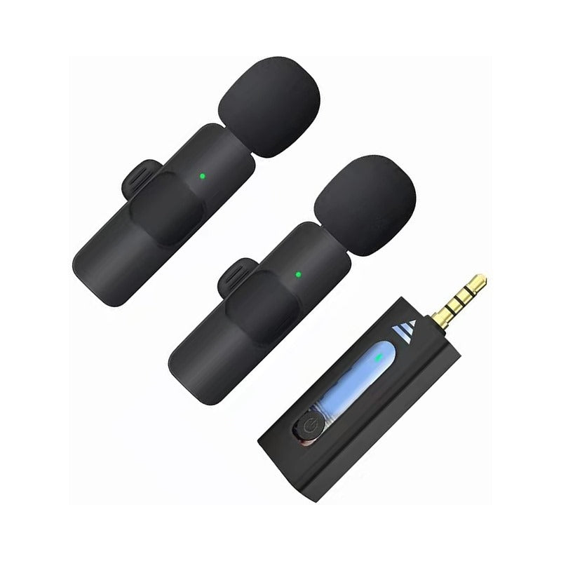 Micrófono Inalámbrico Doble 3.5 Conquista el sonido con libertad total