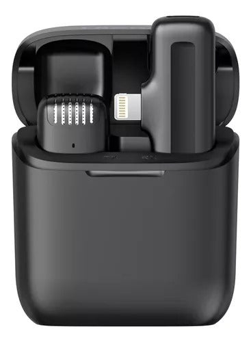 Micrófono inalámbrico para iPhone J11-IP con caja de carga
