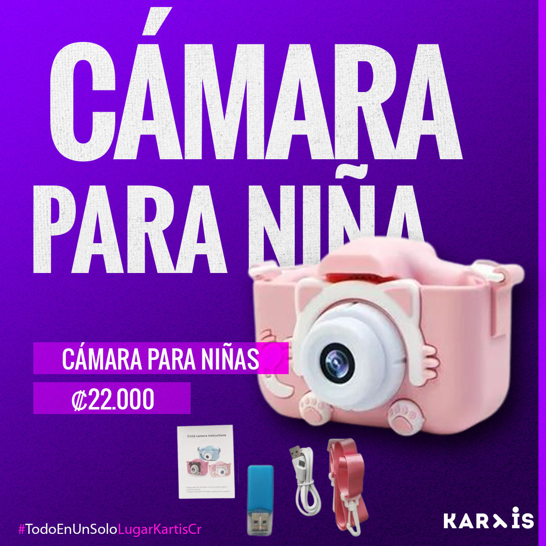 Cámara para niñas