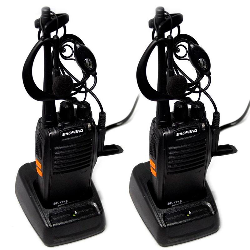 RADIO INTERCOMUNICADOR WALKIE TALKIE DOBLE BF-777S