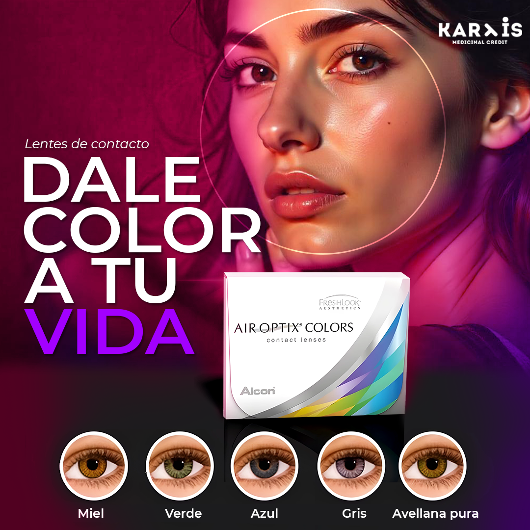 Lentes de contacto de colores