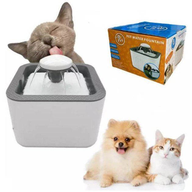 DISPENSADOR DE AGUA PARA MASCOTAS🐱 FUENTE DE AGUA PARA GATOS Y PERROS