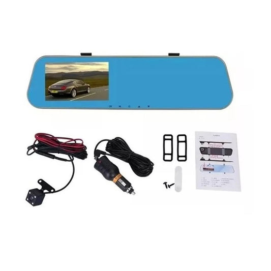 Espejo retrovisor con cámara para carro